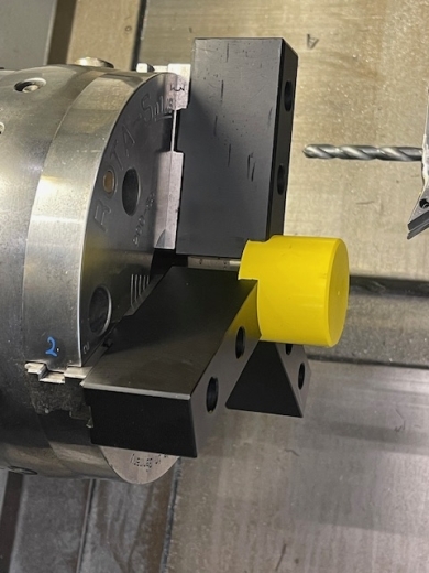 POM Aufsatz-Drehbacken 160mm Keilstangenfutter, Kreuzversatz